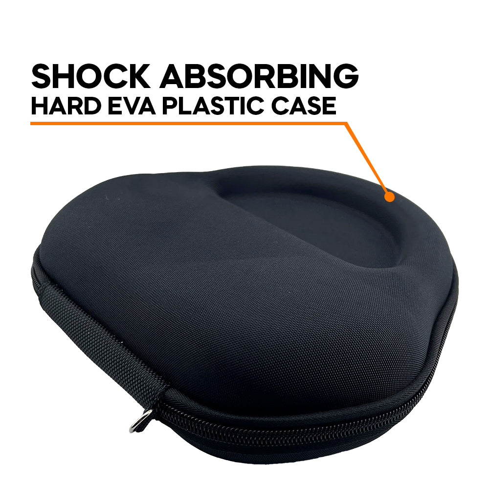 CentralSound Hard Cover Carrying Case for Apple AirPods Max Headphones Black - product image 5 - Audio Sellerz