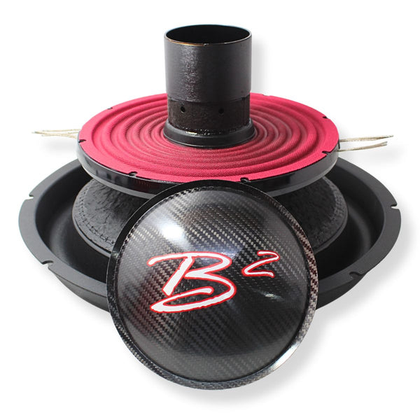 B2 Audio Drop-in re-cone Kit for RAGE 15" Dual 1-Ohm Carbon Fiber Subwoofers.