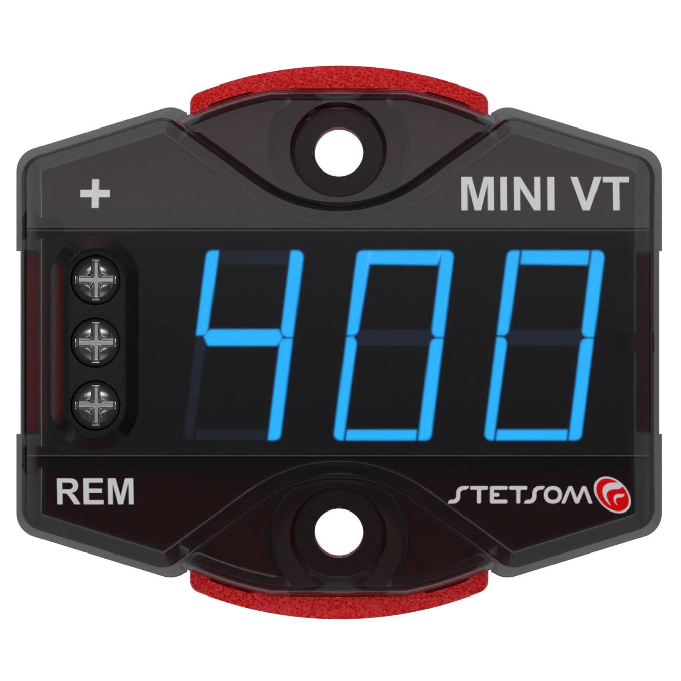 Stetsom MiniVT Digital Voltmeter Mini Automotive Battery VT Blue LED (HIGH VOLTAGE)