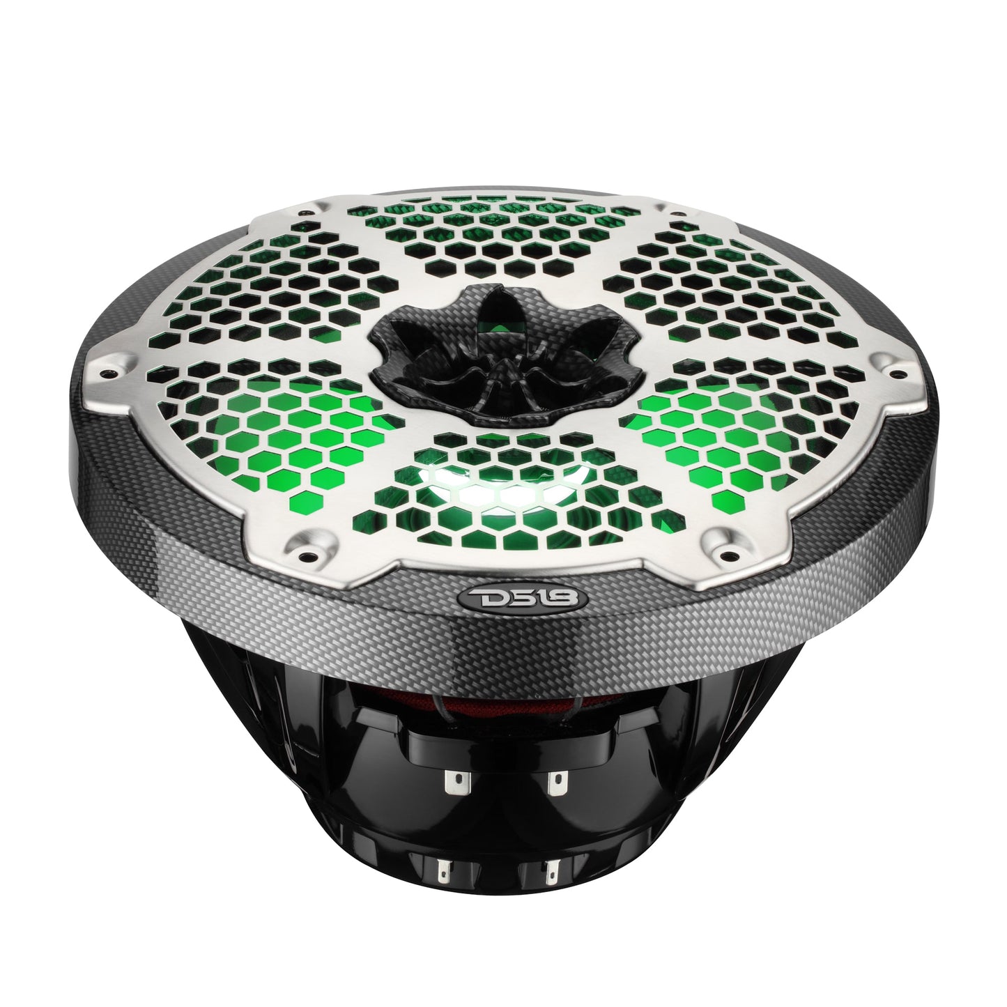 8” Marine 2-Way Hybrid Speaker with RGB LED, Compression Driver and Neodymium Magnet | 350W RMS 4-Ohm.