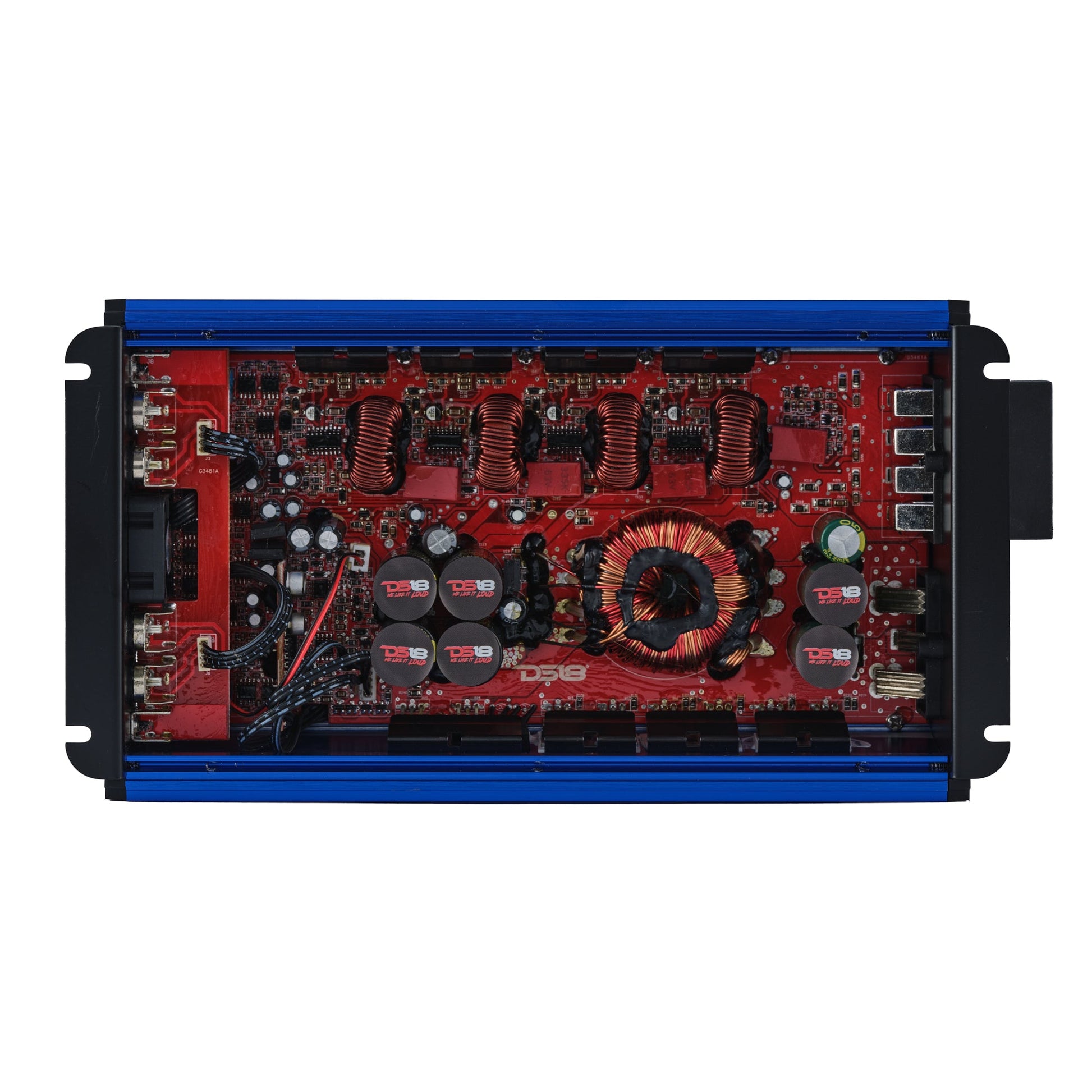 FRP Compact 4-Channel Full-Range Class-D Amplifier | 2400W RMS.