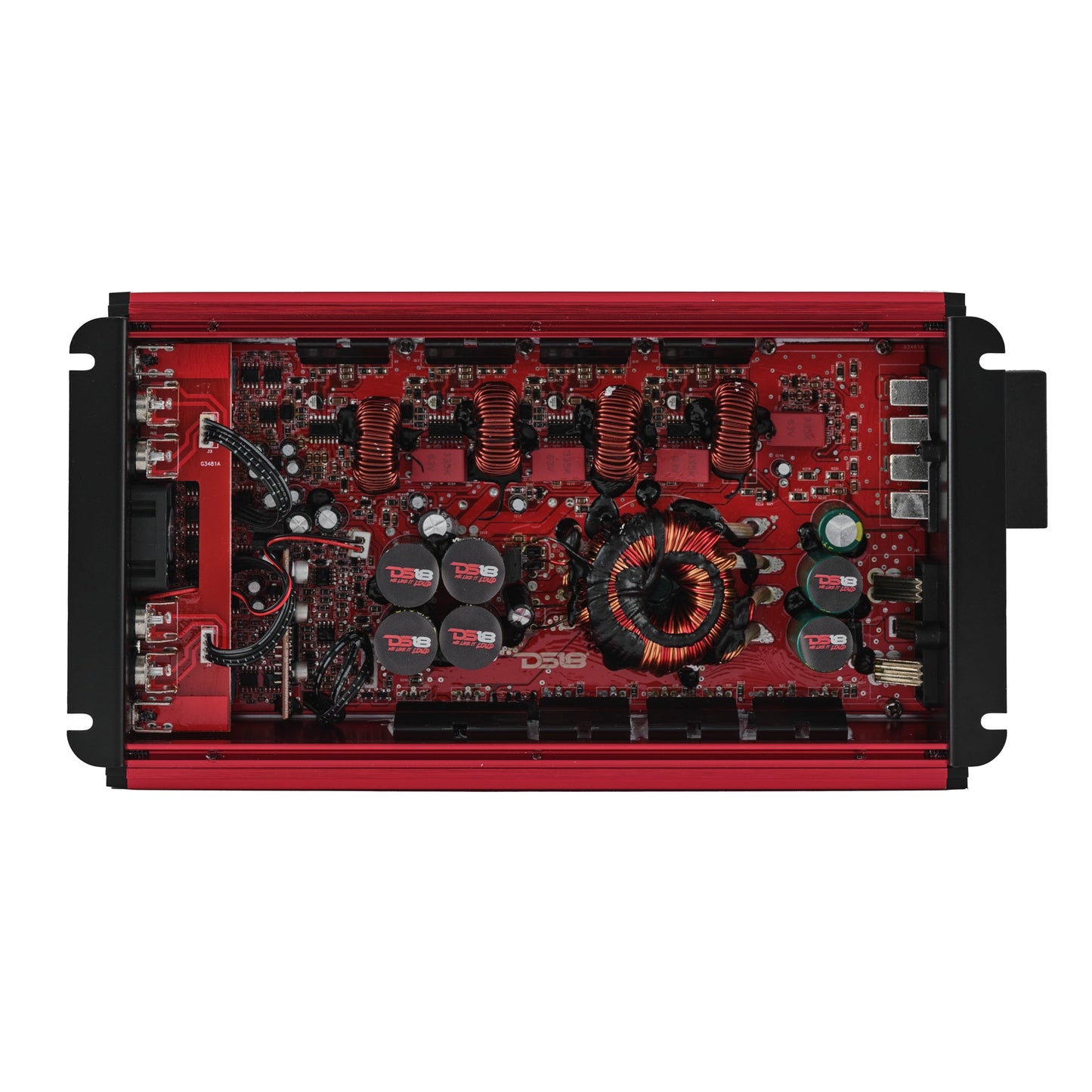 FRP Compact 4-Channel Full-Range Class-D Amplifier | 2400W RMS.