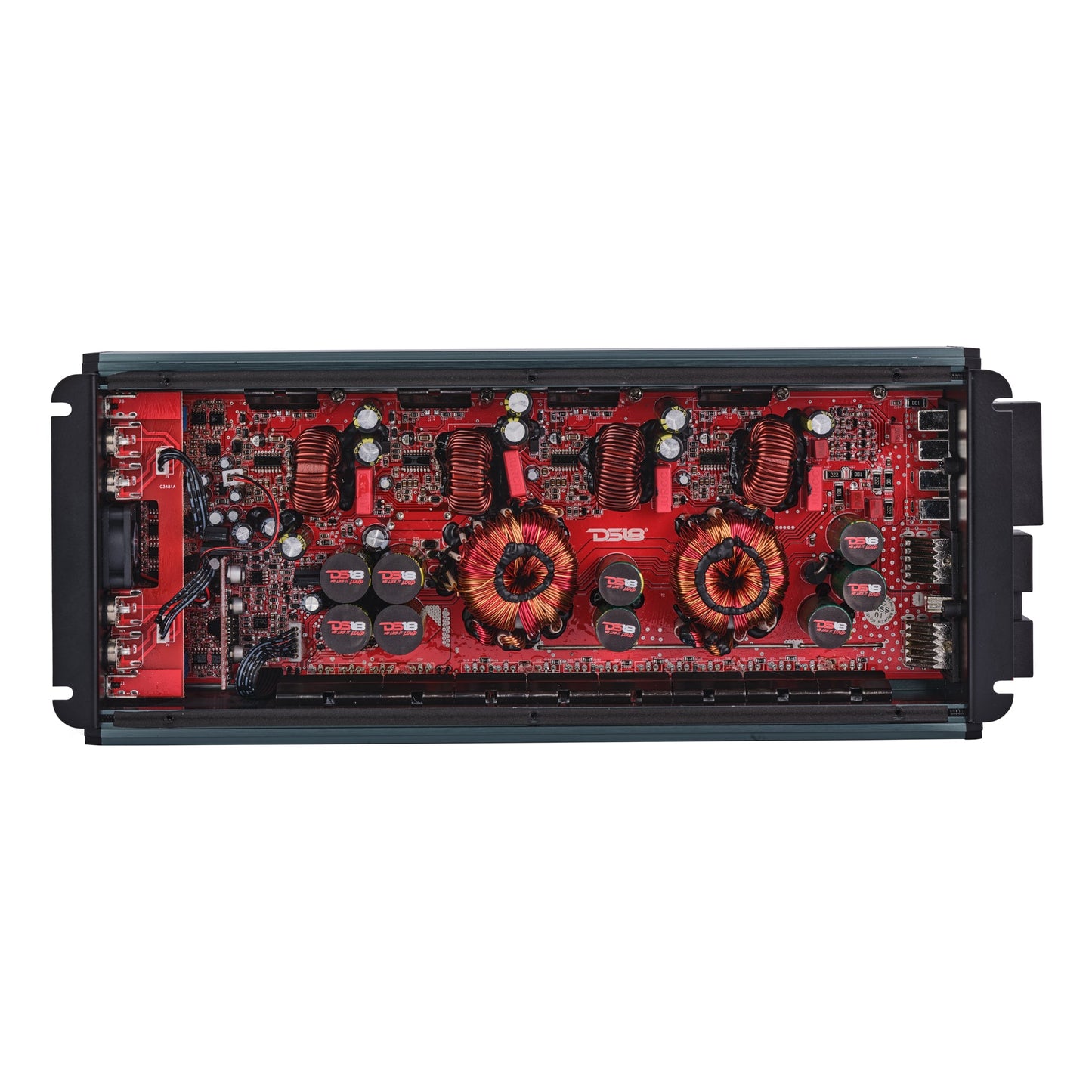 FRP Compact 4-Channel Full-Range Class-D Amplifier | 4000W RMS.