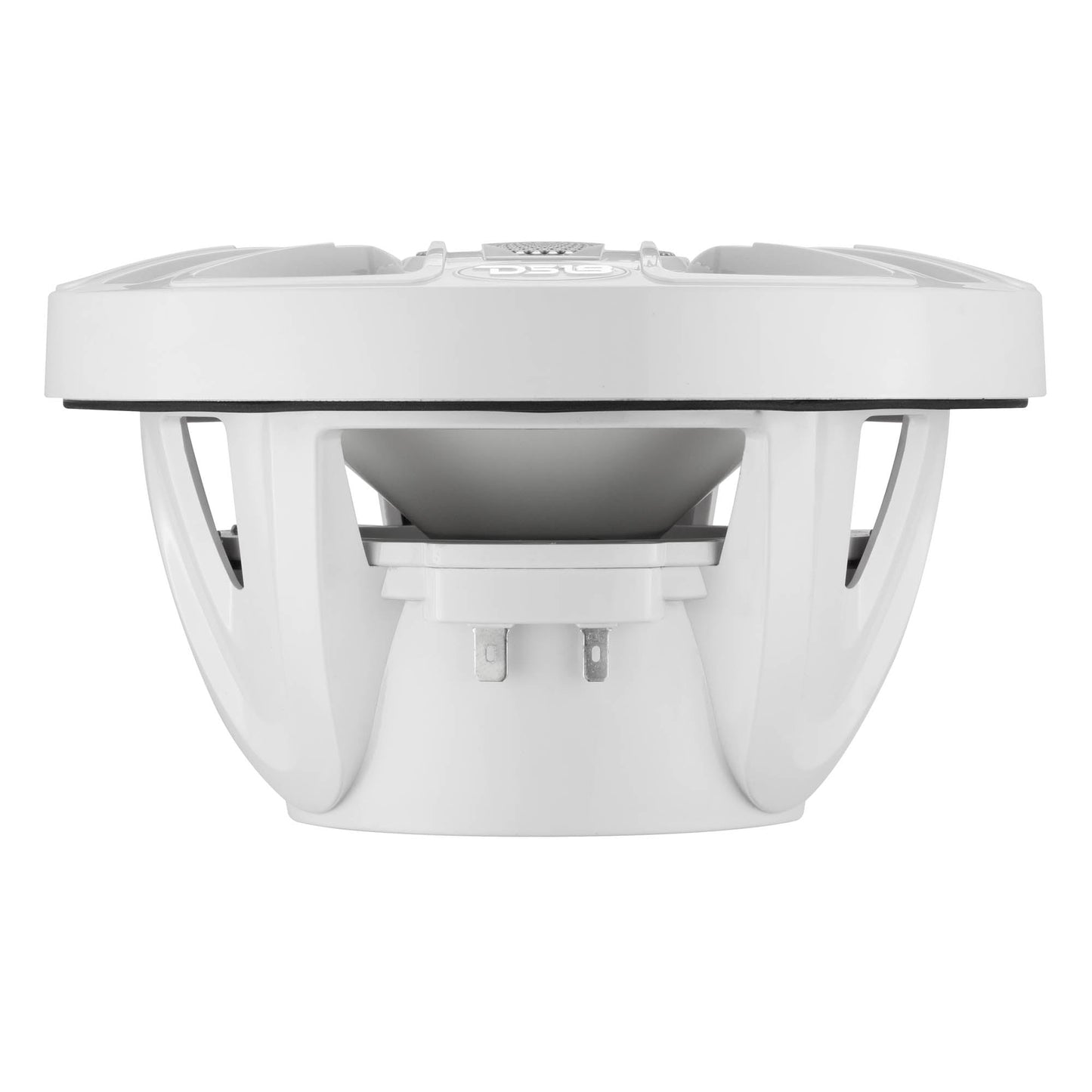 NXL 7.7” 2-Way Coaxial Marine Speaker with Bullet Tweeter, Digital LED Lights & White Deck LED | 175W RMS 4-Ohm.