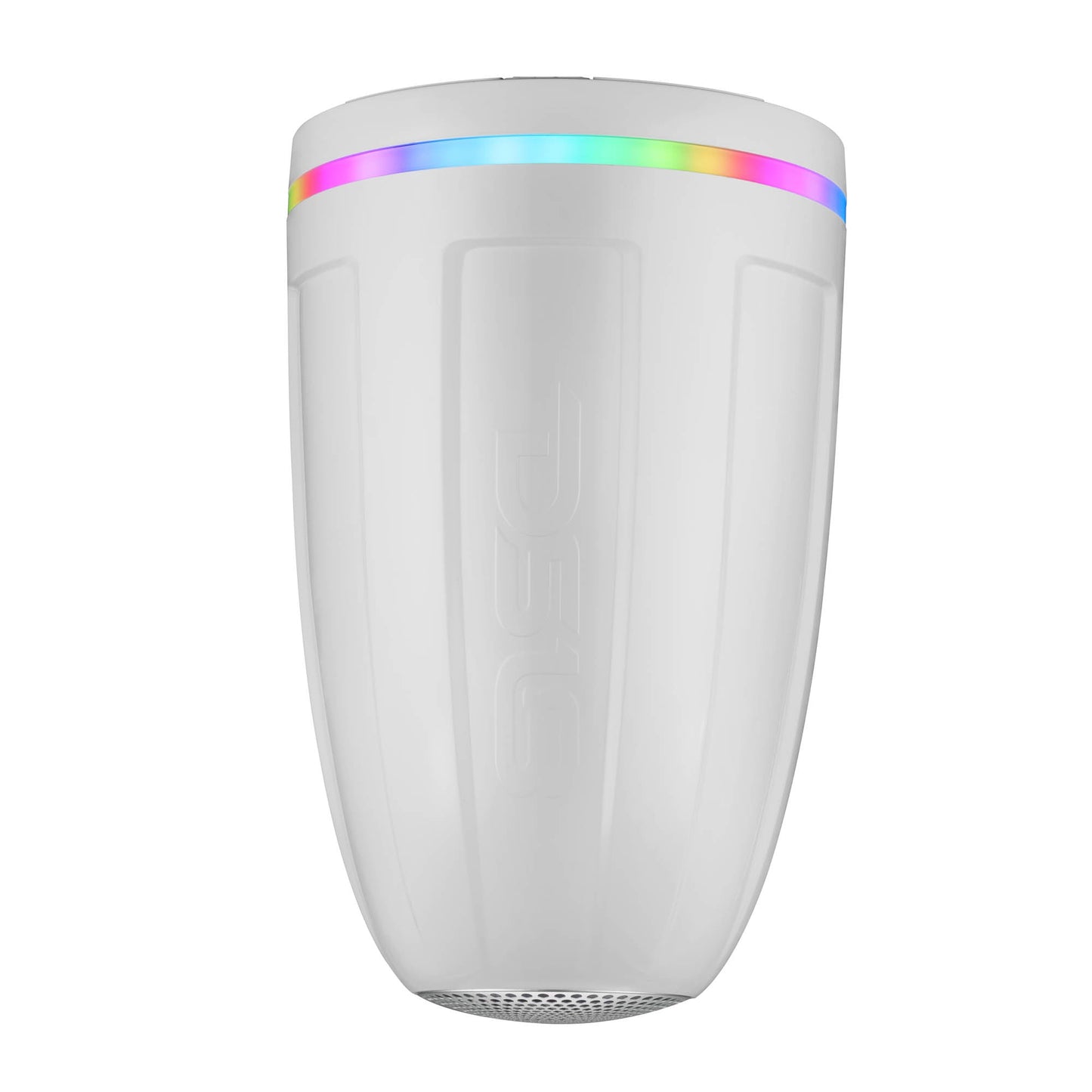 8" NXL-iQ Marine Tower Speaker with Digital LED Lights, Neodymium Magnet, 1" Compression Driver, IP65 Rated, 350W RMS, 4-Ohm.