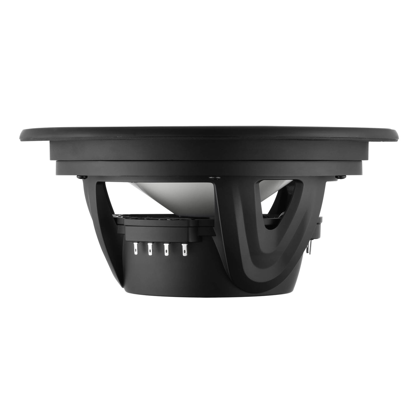 Luxury 8” 2-Way Marine Coaxial Speaker with Digital LED Lights and Flush Magnetic Mount Grille | 175W RMS 4-Ohm.