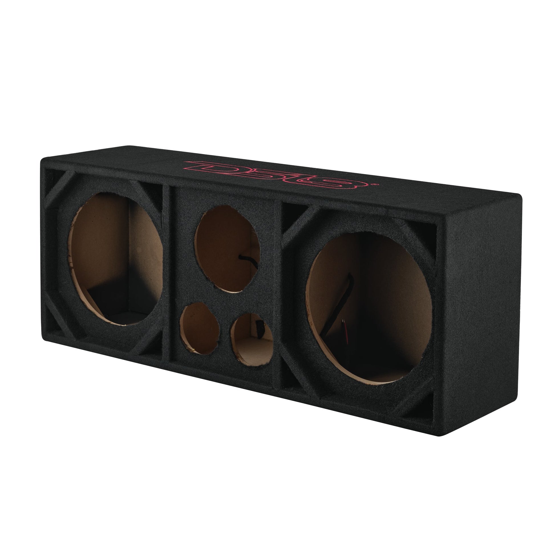 Dual 10” + Dual 4” Tweeter + 2” Driver Ported Empty Voceteo Enclosure | Speakon-Ready.