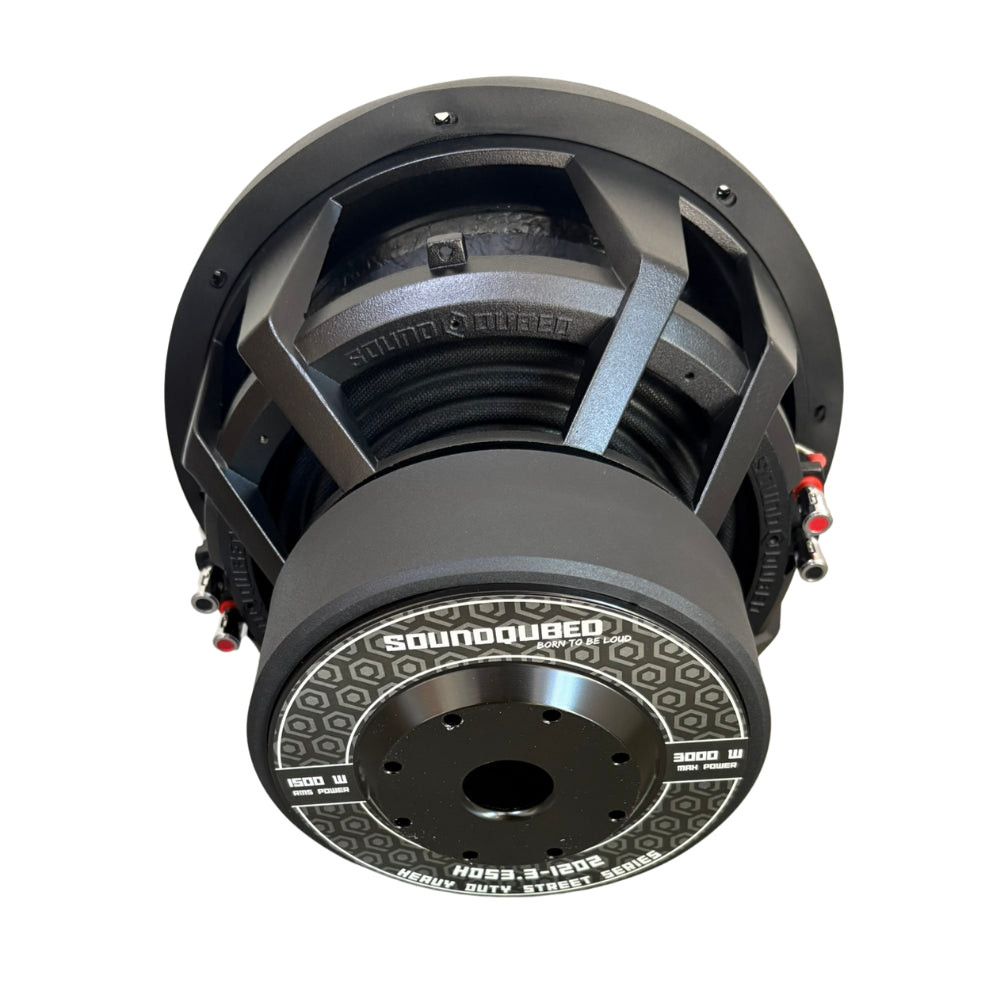 SoundQubed HDS3.3 12" 1500W RMS DVC Subwoofer D2/D4