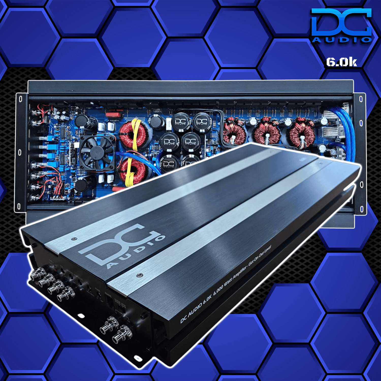 6.0k 6000 watt Mono Block Amplifier.