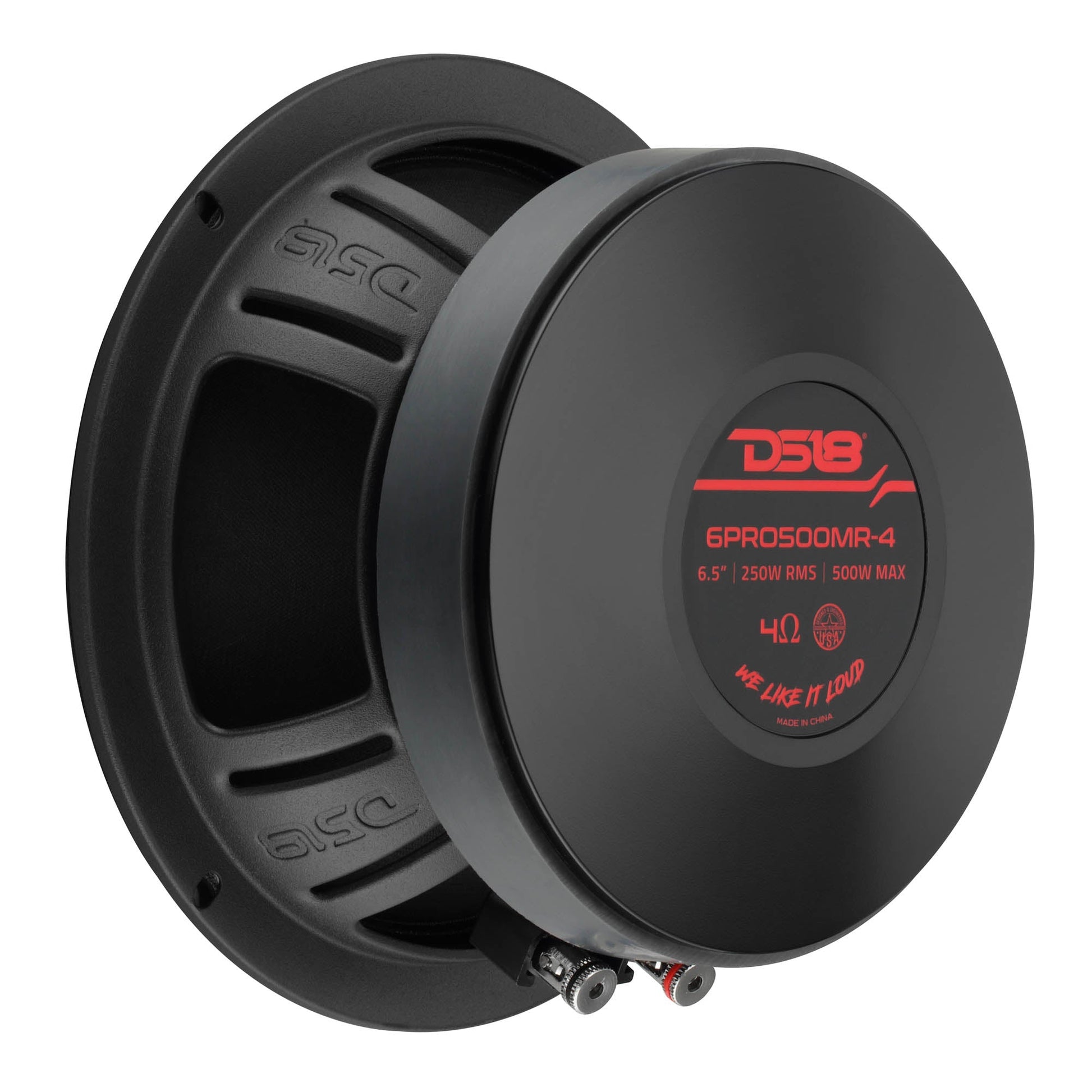 6.5” High-Sensitivity Midrange Loudspeaker with Ferrite Magnet | 250W RMS 4-Ohm.
