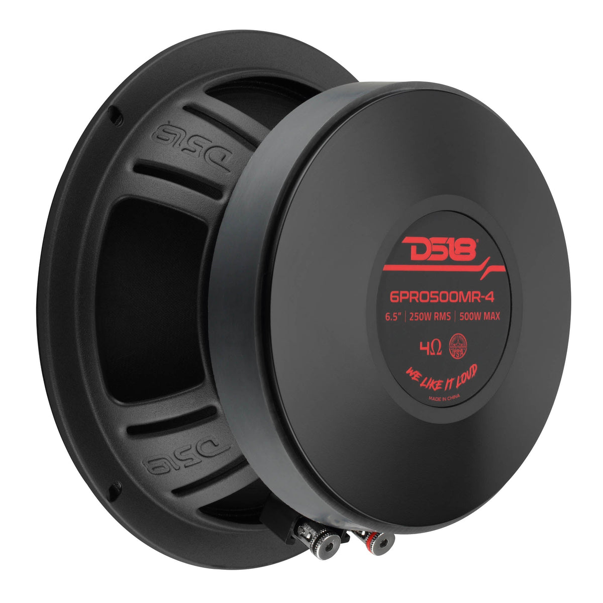 6.5” High-Sensitivity Midrange Loudspeaker with Ferrite Magnet | 250W RMS 4-Ohm