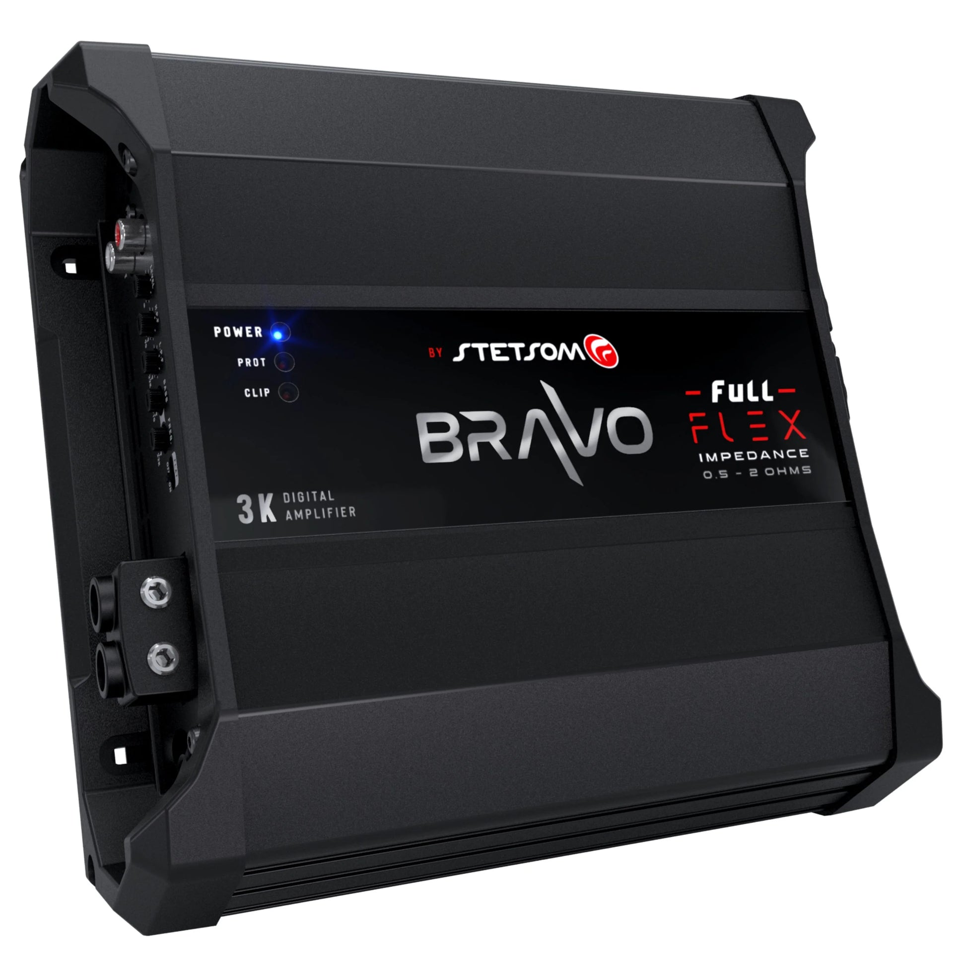 Stetsom Bravo Full Flex 3K Monoblock Amplifier – 3000W RMS 0.5 to 2 Ohm - Audio Sellerz