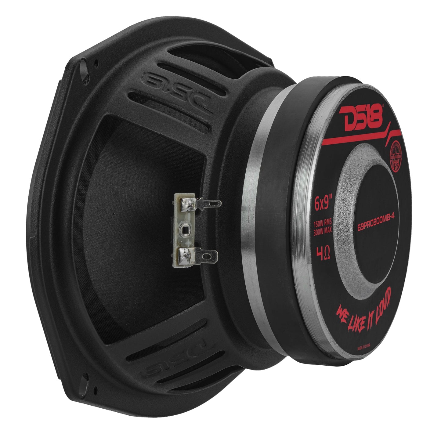 6x9” Water-Resistant Mid-Bass Loudspeaker | 150W RMS 4-Ohm.