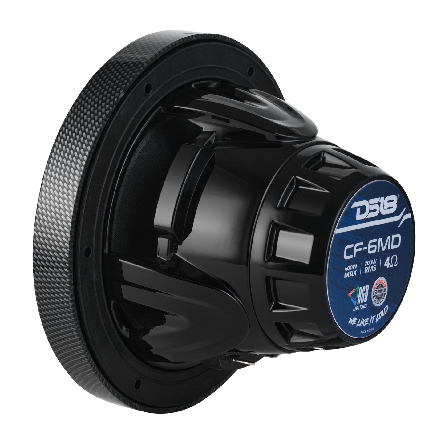 6.5” Marine 2-Way Hybrid Speaker with RGB LED, Compression Driver and - 4 Ohm - CF-6MD - product image 6 - AudioSellerz