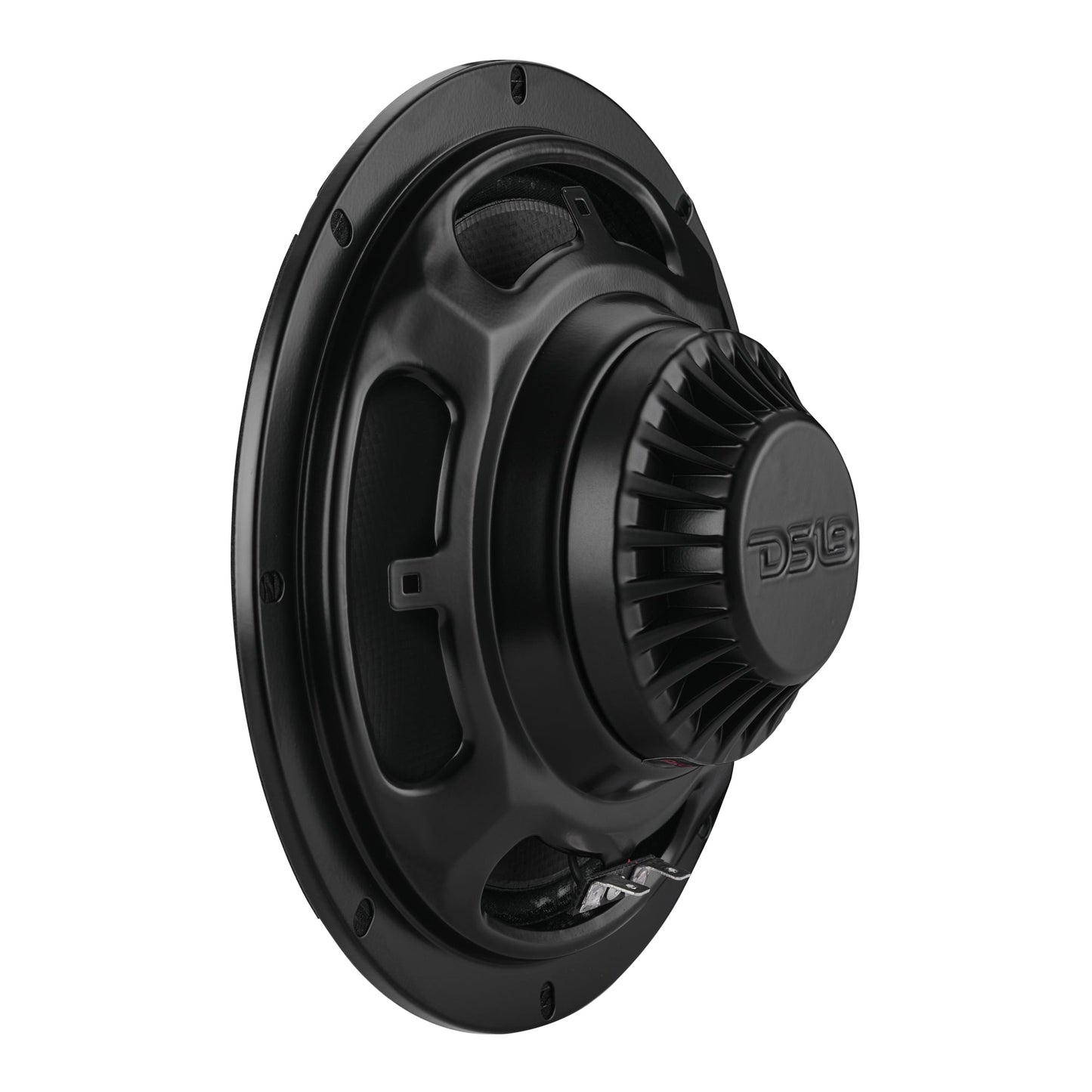 8” Slim Motorcycle & Motorsports Loudspeaker With Neodymium Magnet and Water Resistant Carbon Fiber Cone | 200W RMS 2-Ohm.