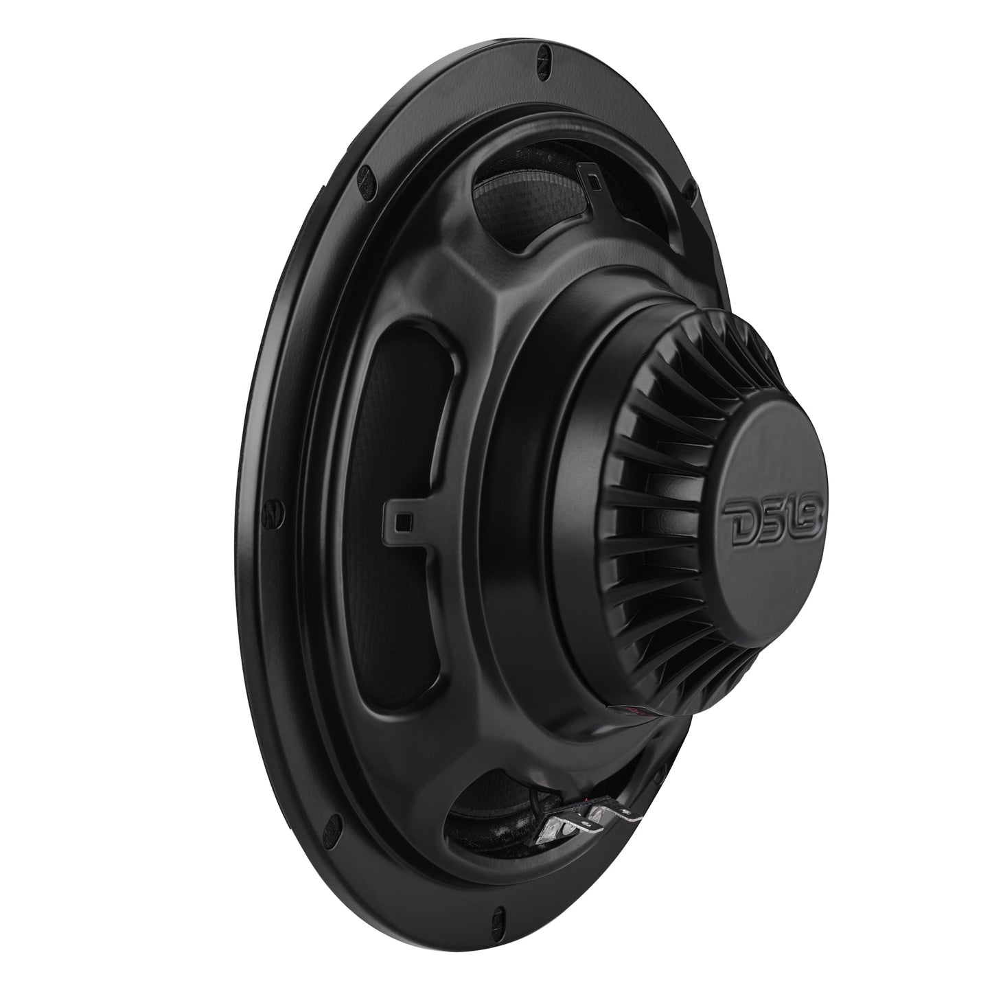 8” Slim Motorcycle & Motorsports Loudspeaker With Neodymium Magnet and Water Resistant Carbon Fiber Cone | 200W RMS 4-Ohm.
