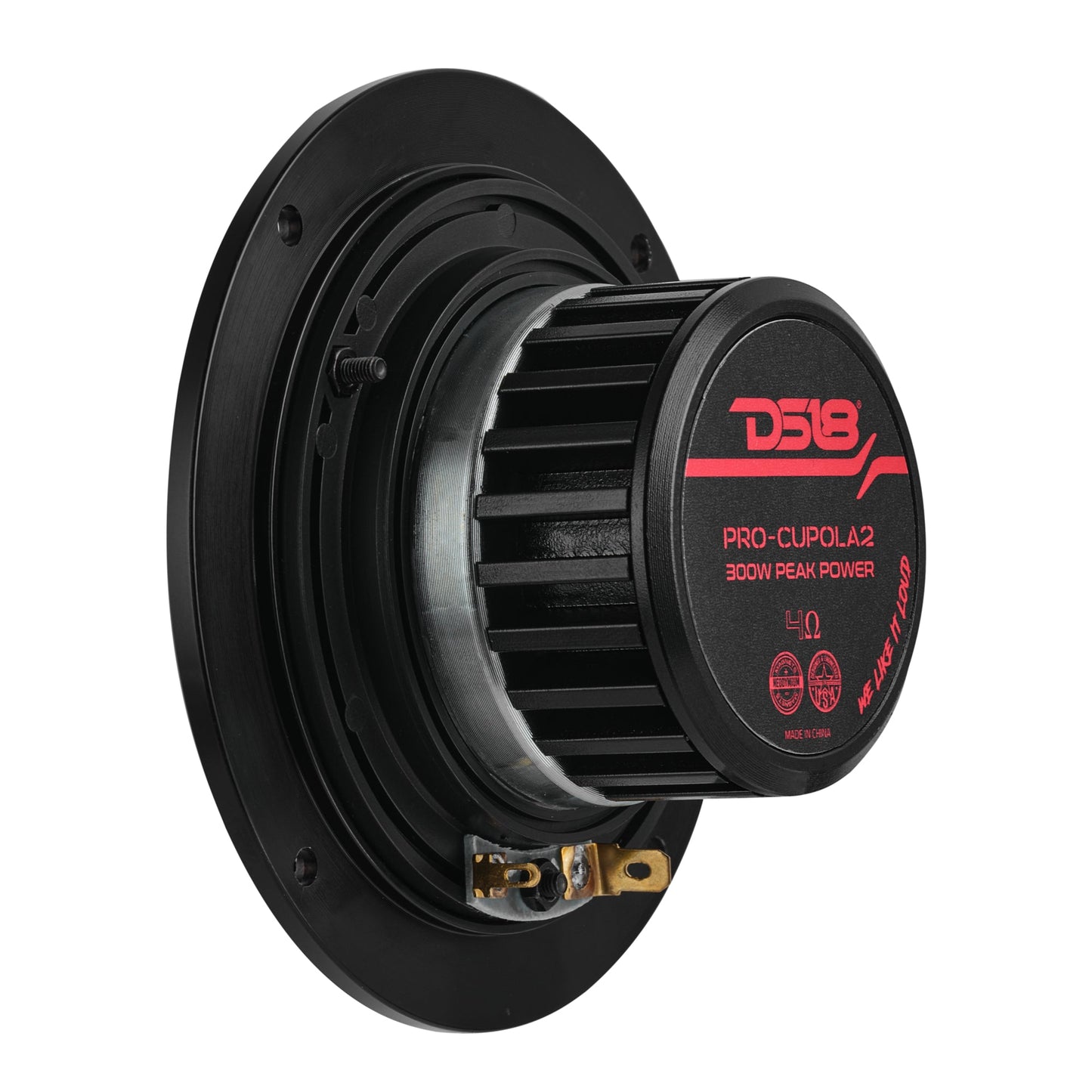4" High End Professional Soft Dome Mid Range Loudspeaker with Neodymium Magnet | 200W RMS 4-Ohm.