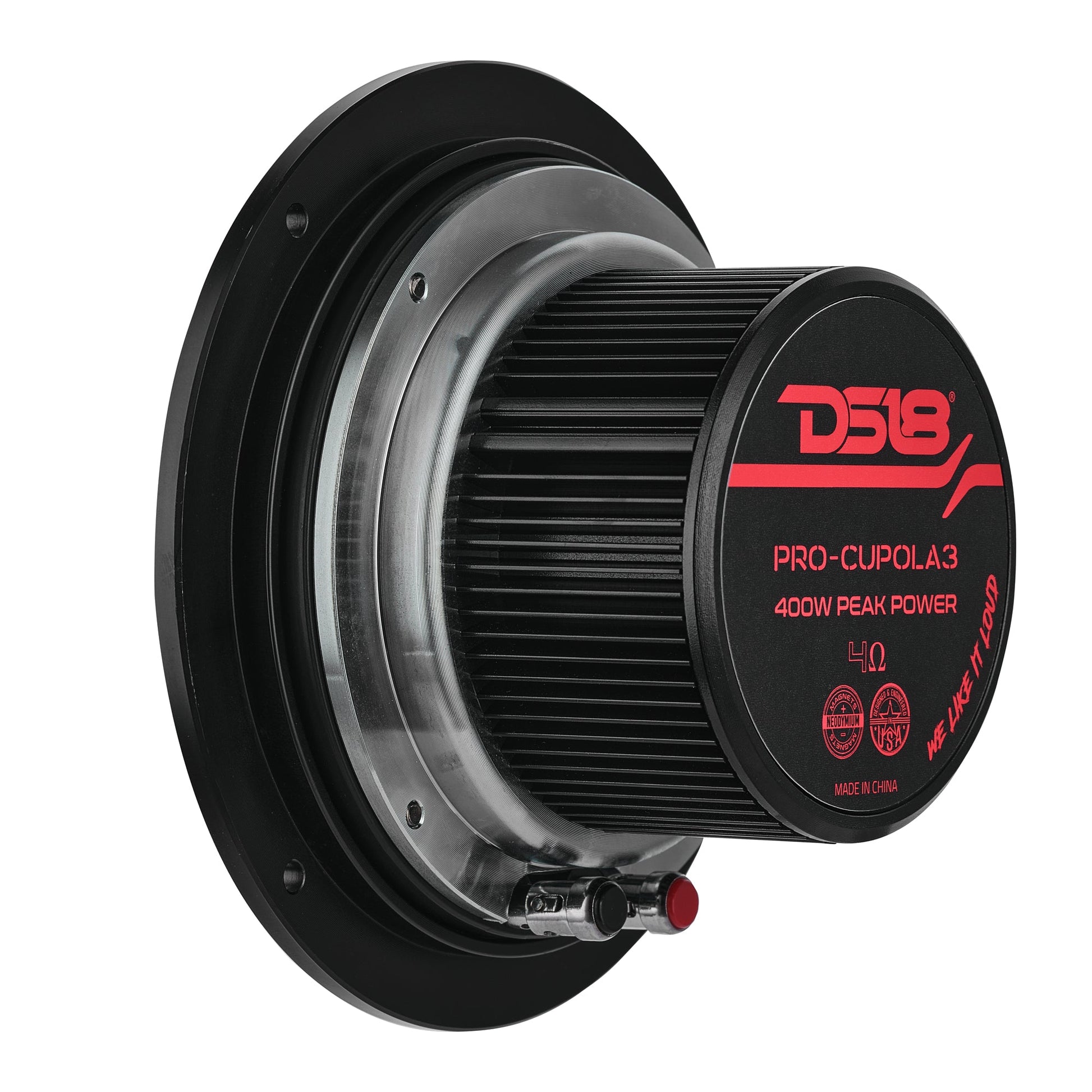 5.25'' High End Professional Soft Dome Mid Range Loudspeaker with Neodymium Magnet | 300W RMS 4-Ohm.