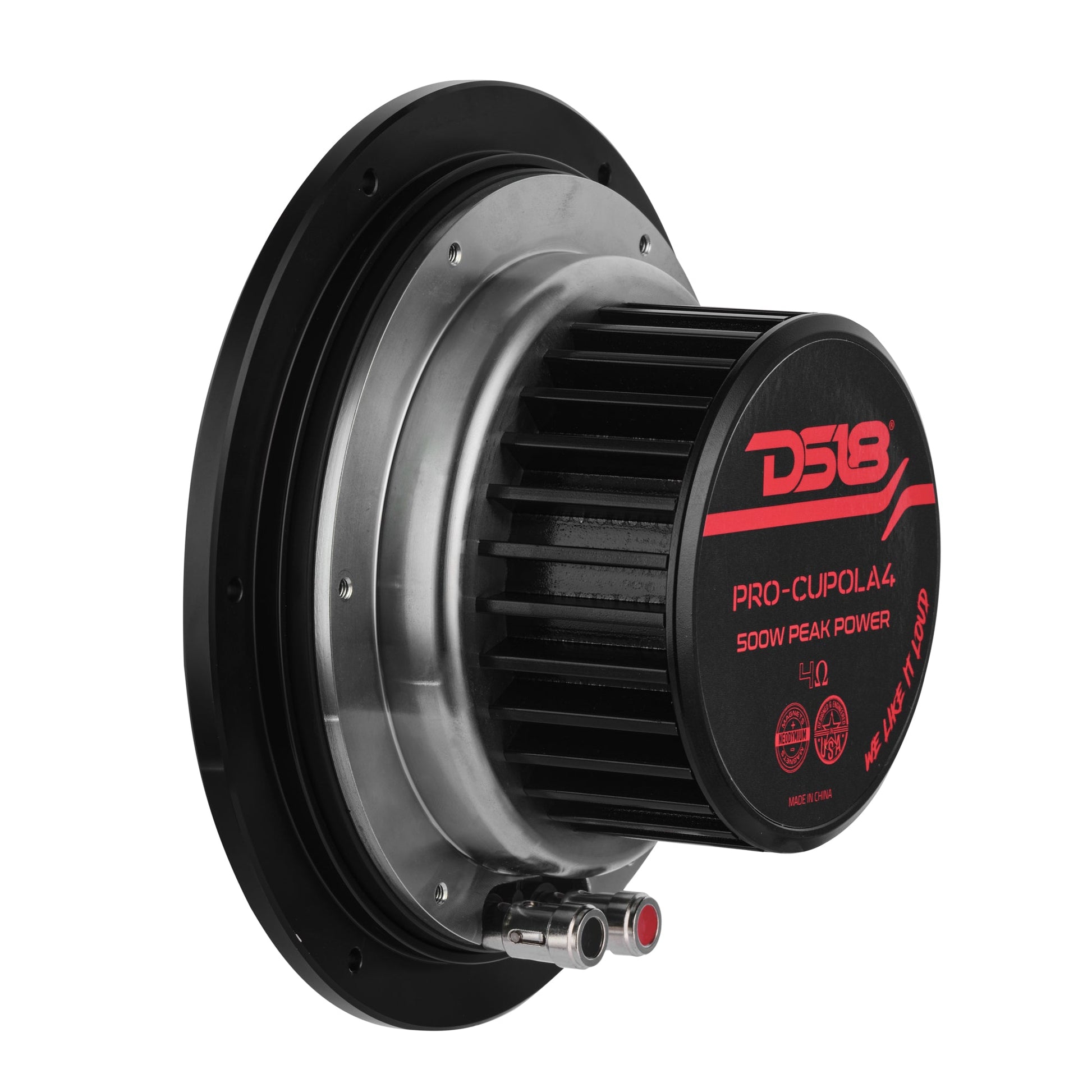 7'' High End Professional Soft Dome Mid Range Loudspeaker with Neodymium Magnet | 400W RMS 4-Ohm.