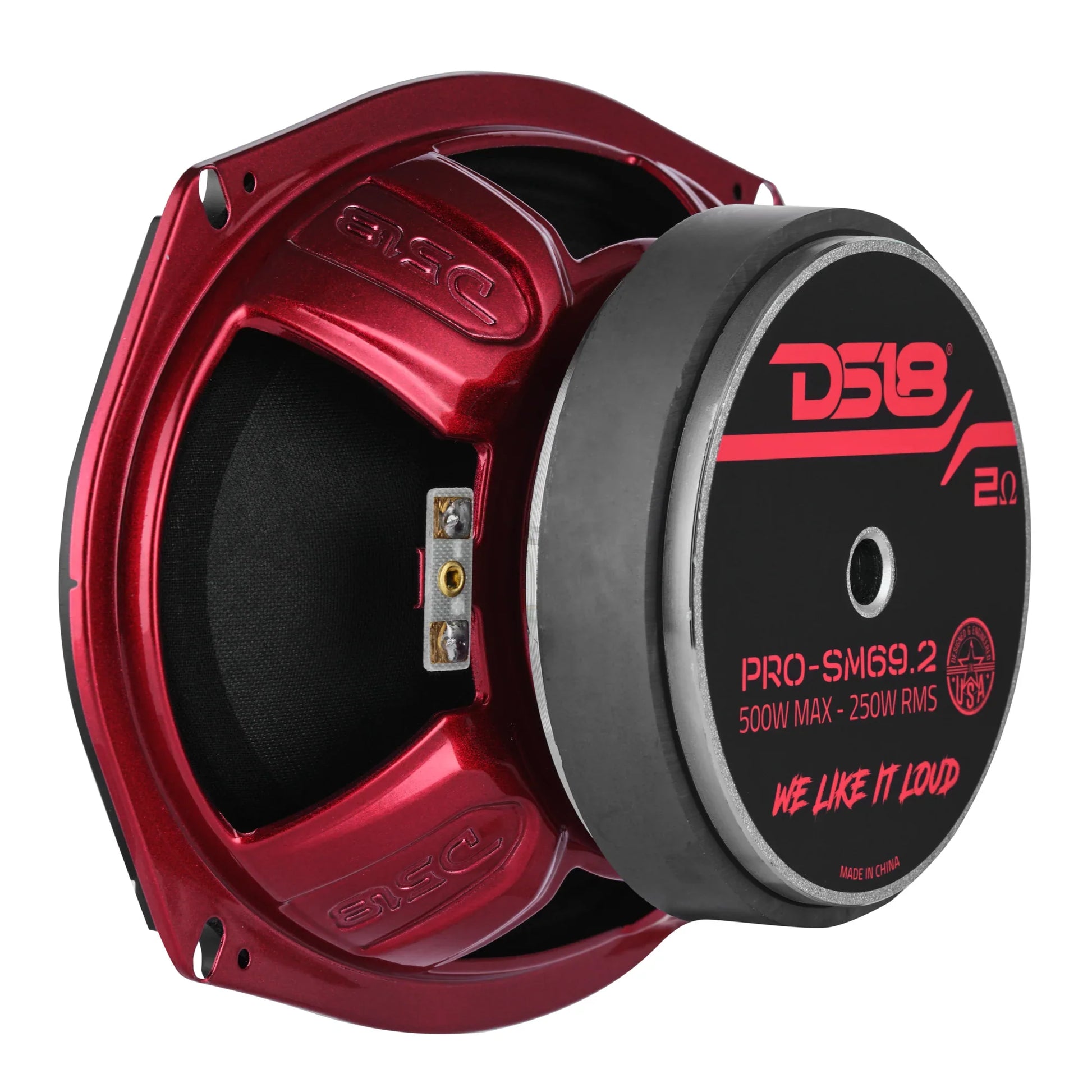 6x9” Motorcycle Audio Bundle – Shallow Water-Resistant Midrange Loudspeakers + Sealed ABS Baffles (Pair) | High Output, Easy Install.