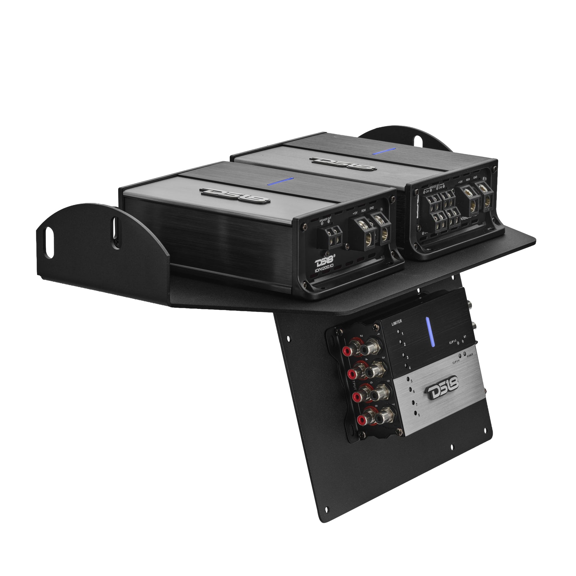 Harley-Davidson Street Glide Amplifier Rack for models 2014–2023.