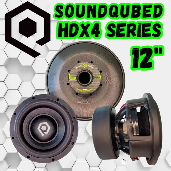 SoundQubed HDX4 12" Subwoofer - Audio Sellerz