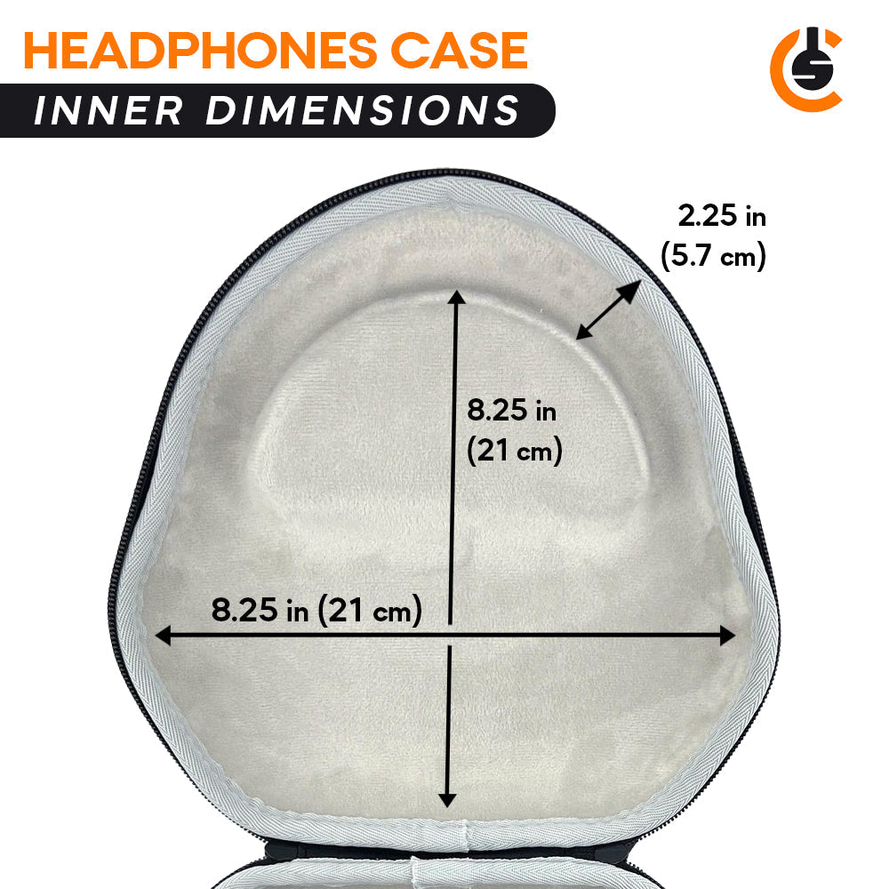 CentralSound Hard Cover Carrying Case for Apple AirPods Max Headphones Black - product image 9 - Audio Sellerz