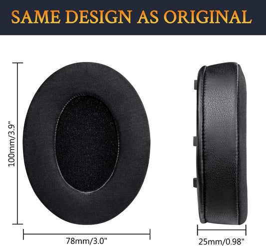 CS Upgraded Replacement Ear Pad Cushions for Sony WH-1000XM3 Headphones | Cooling Gel - product image 2 - Audio Sellerz