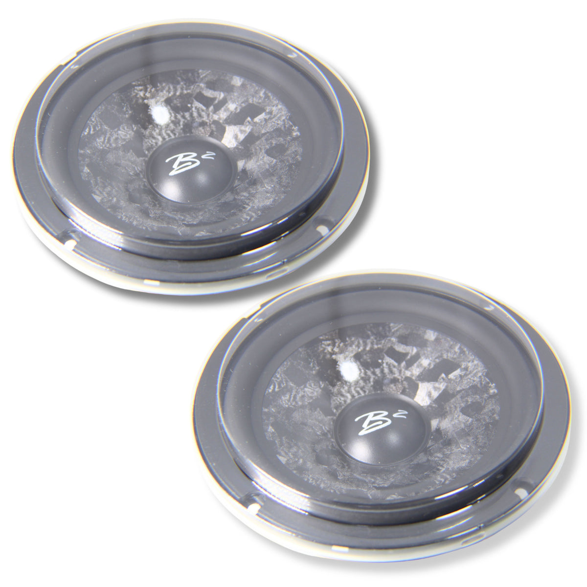 B2 Audio RIOT Series V2 6.5" 100 Watt RMS 4-Ohm Component Set With 1" Wide Band Tweeter & Crossover RIOT61