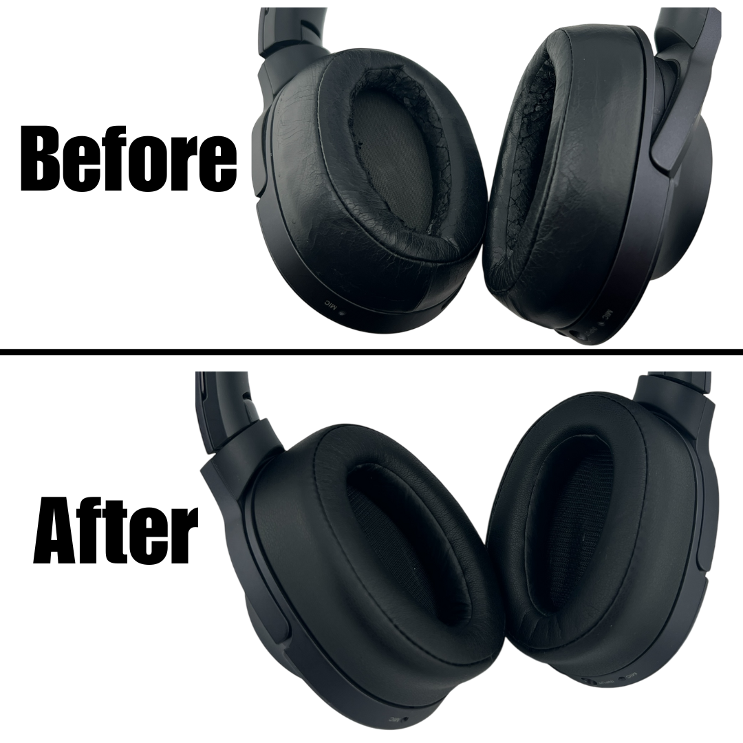 CS Replacement Ear Pad Cushions for Sony MDR-100ABN WH-H900N Headphones - product image 7 - Audio Sellerz