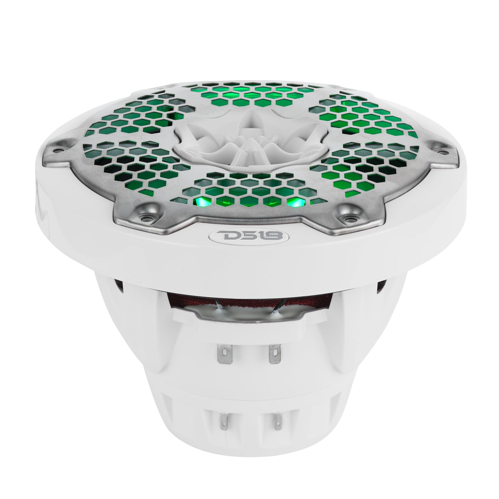 6.5” Marine 2-Way Hybrid Speaker with RGB LED, Compression Driver and Neodymium Magnet | 250W RMS 4-Ohm.
