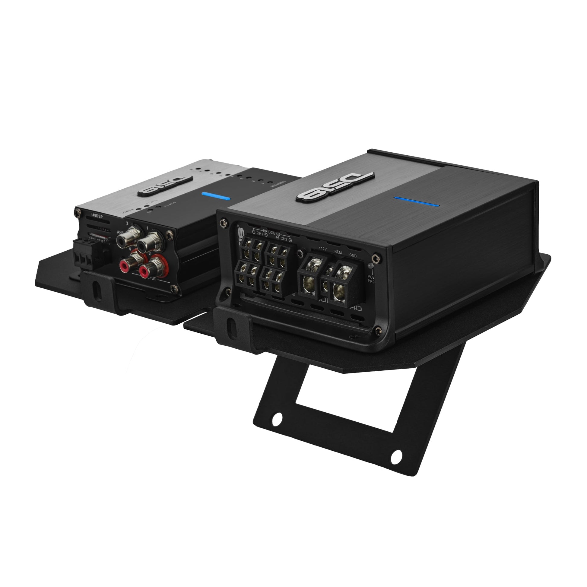 Harley-Davidson Road Glide Amplifier Rack for models 2014–2023.