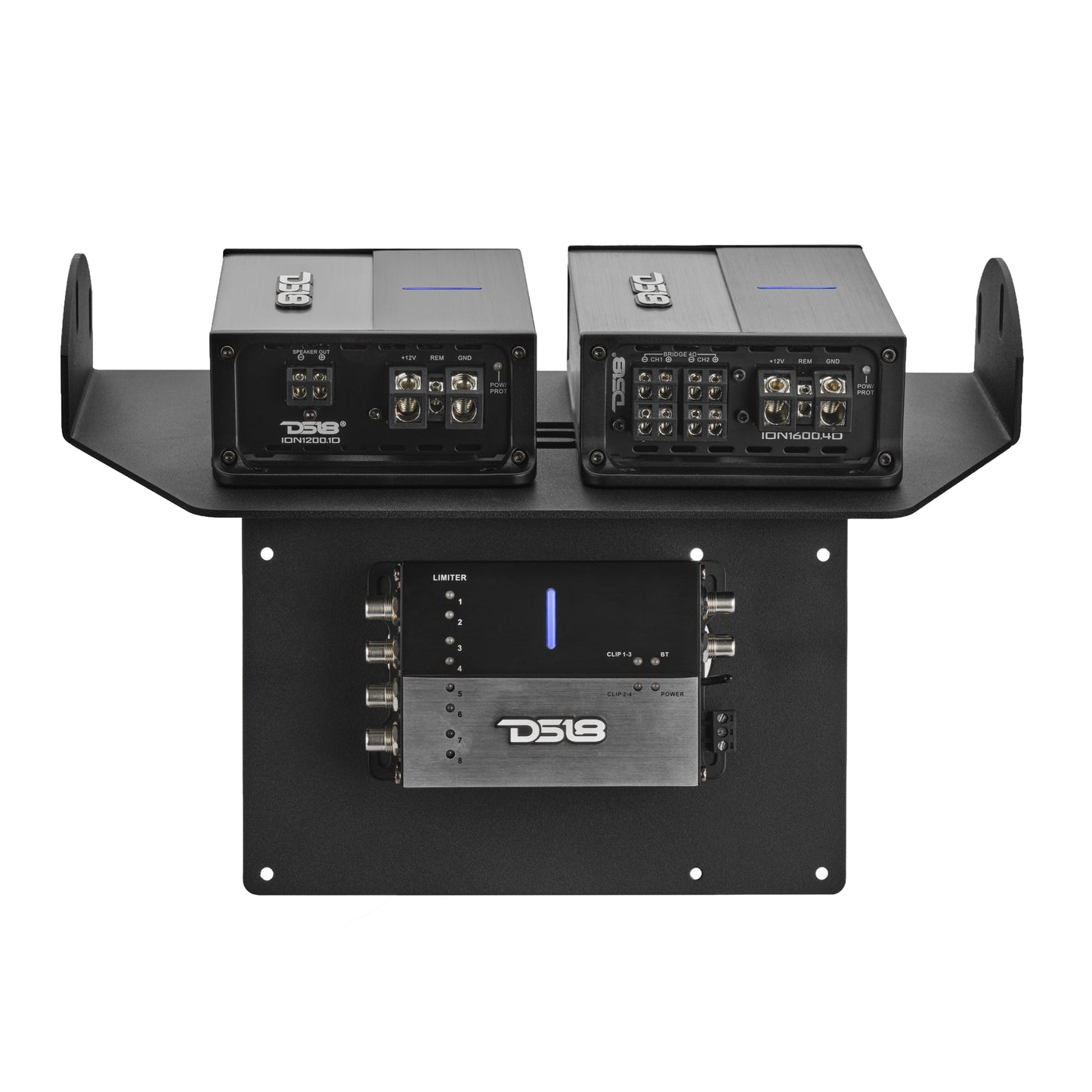 Harley-Davidson Street Glide Amplifier Rack for models 2014–2023.
