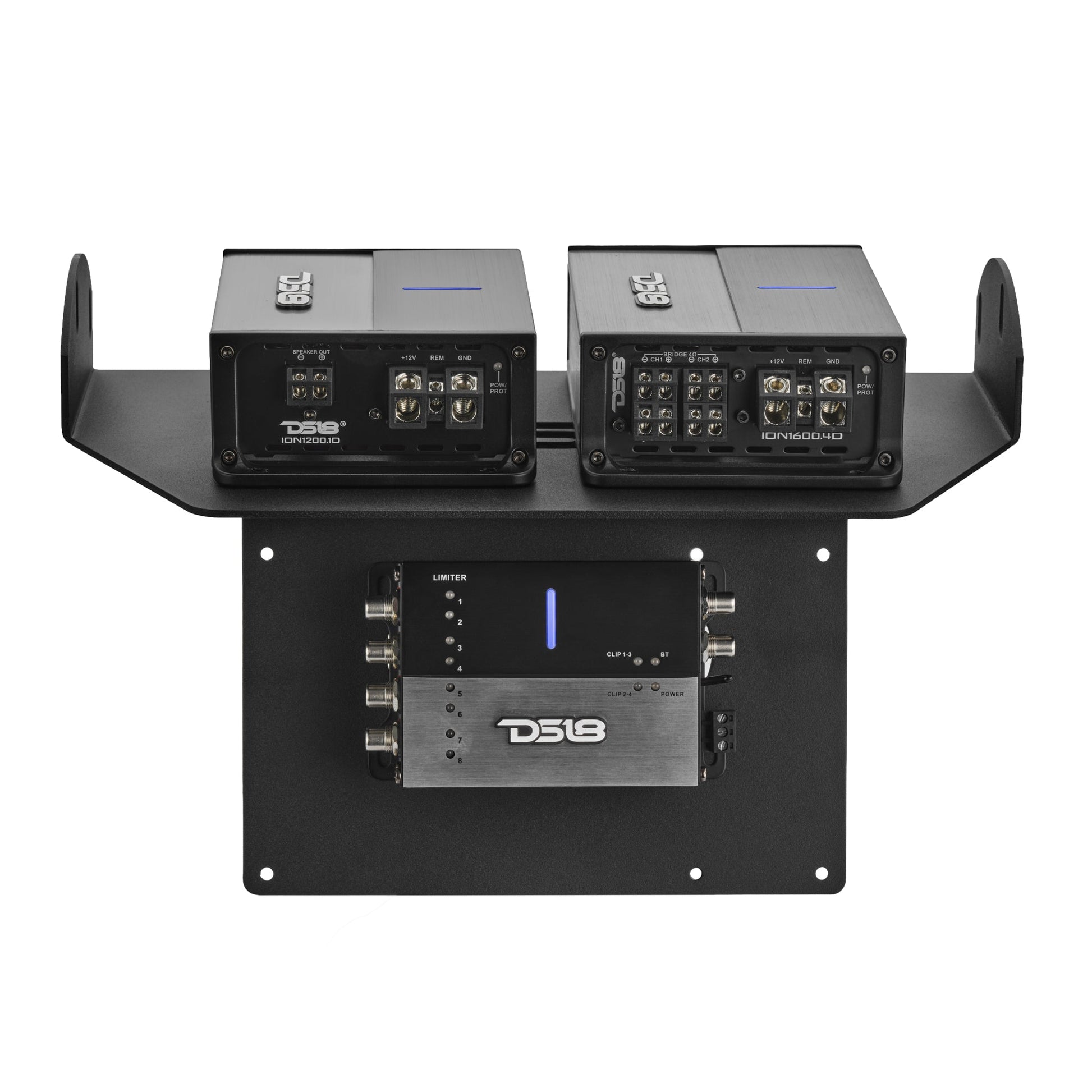 Harley-Davidson Street Glide Amplifier Rack for models 2014–2023.
