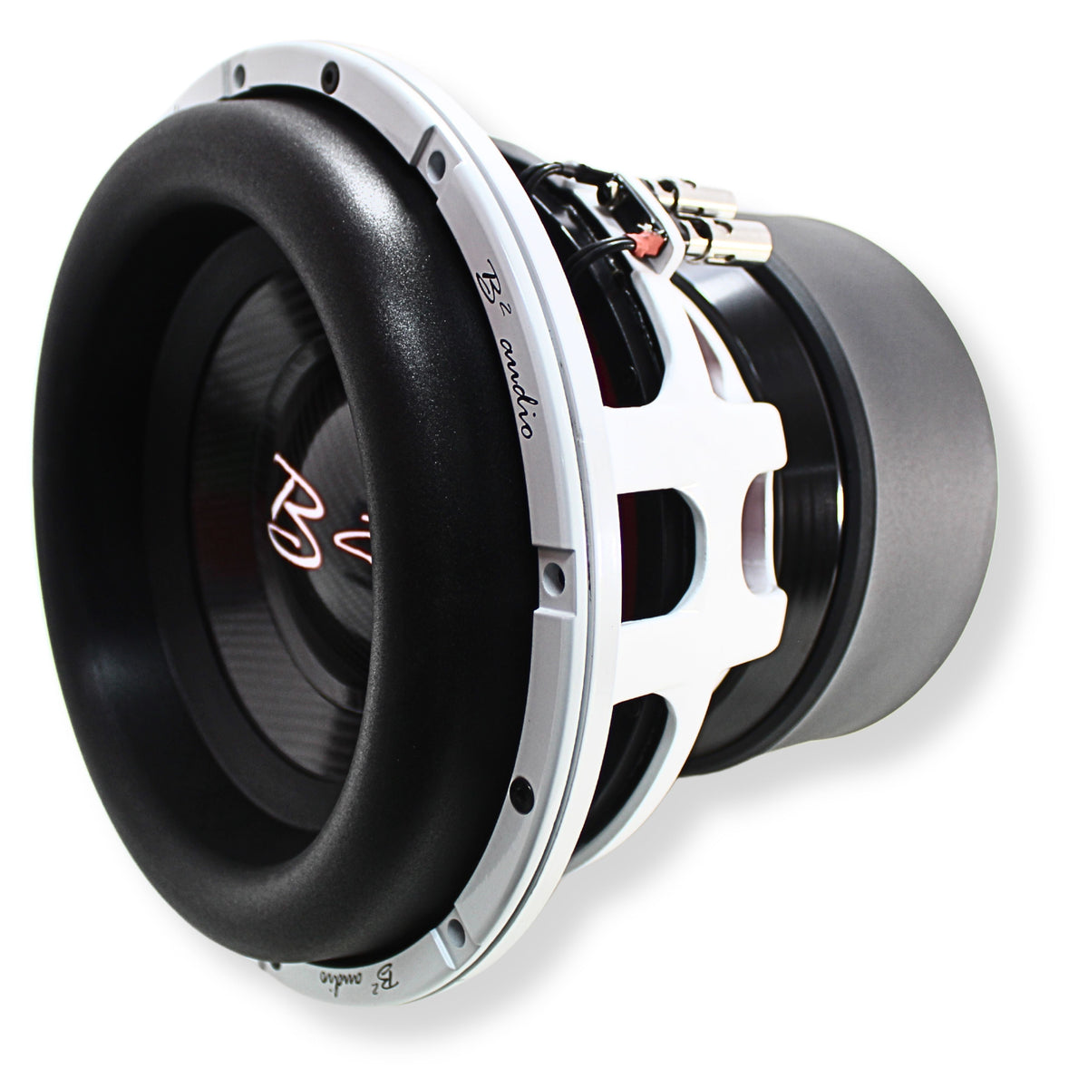 B2 Audio RAGEXL Series V2 12" 3500 Watt RMS Carbon Fiber Cone Dual 1-Ohm 3" Voice Coil Subwoofer.