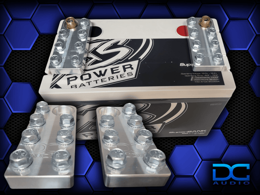 7FLT-ALU 7 Lug Aluminum Battery terminals (bolt down style).