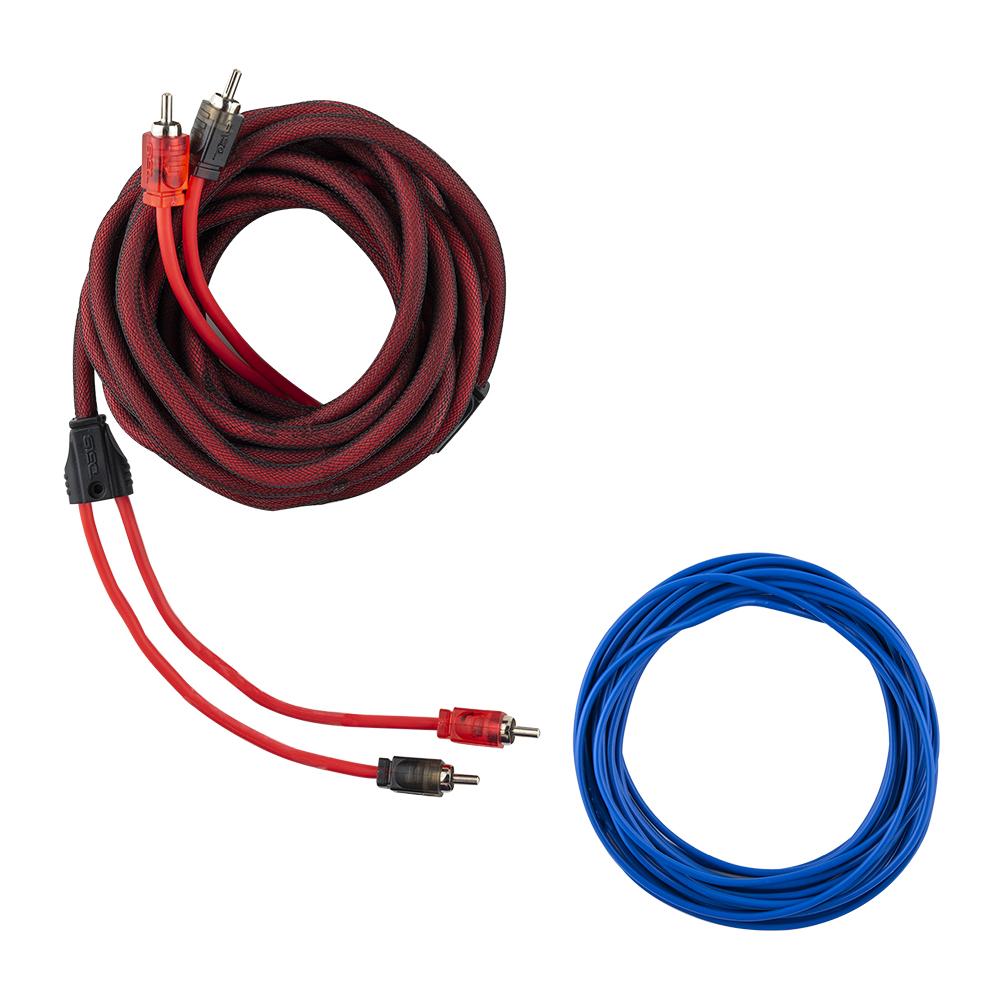 8-GA CCA Amplifier Installation Kit - RED.