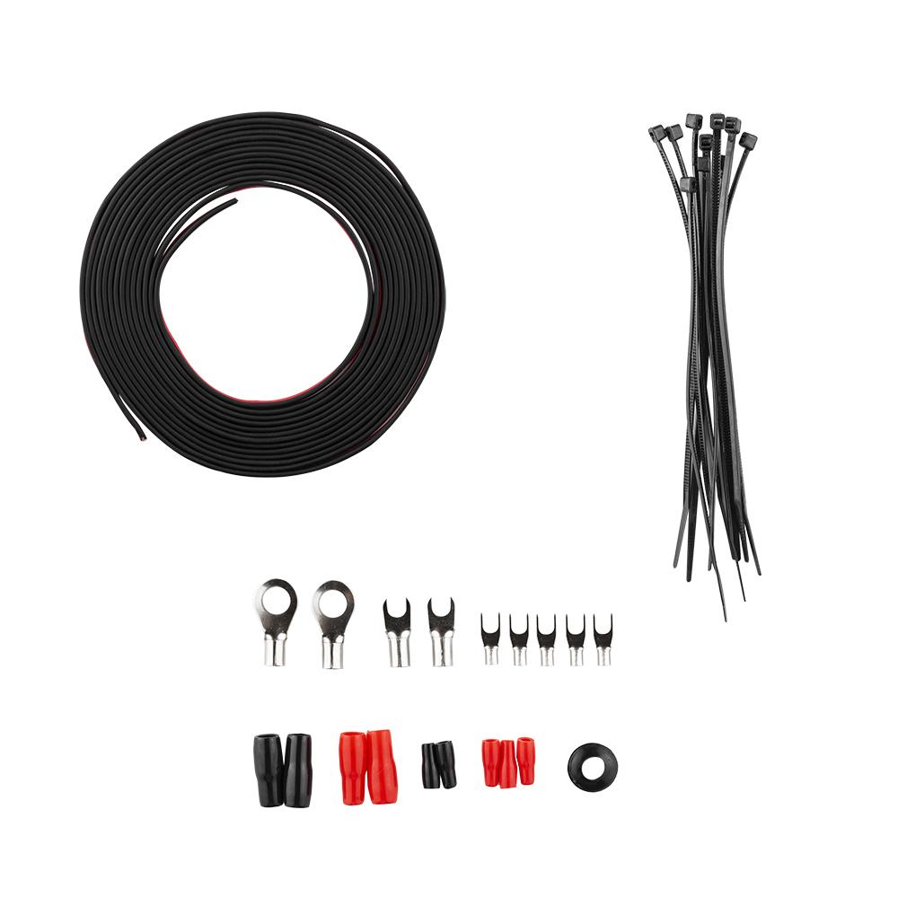 8-GA CCA Amplifier Installation Kit - RED.