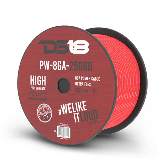 8-GA CCA Ground, Power Cable, 250 Feet.