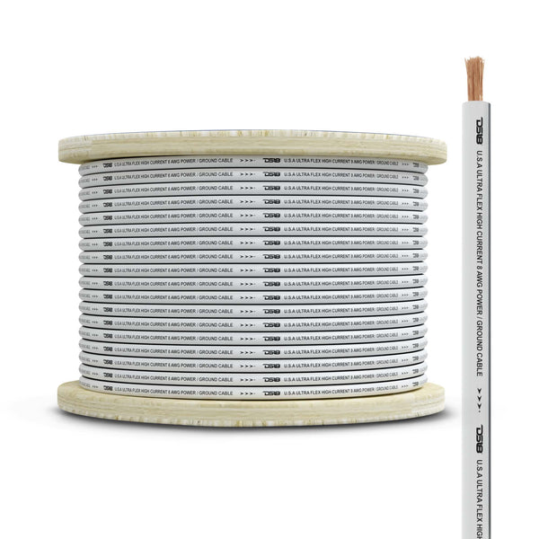 8-GA Marine Grade Tinned 100% Copper OFC Ground Wire -100 Feet.