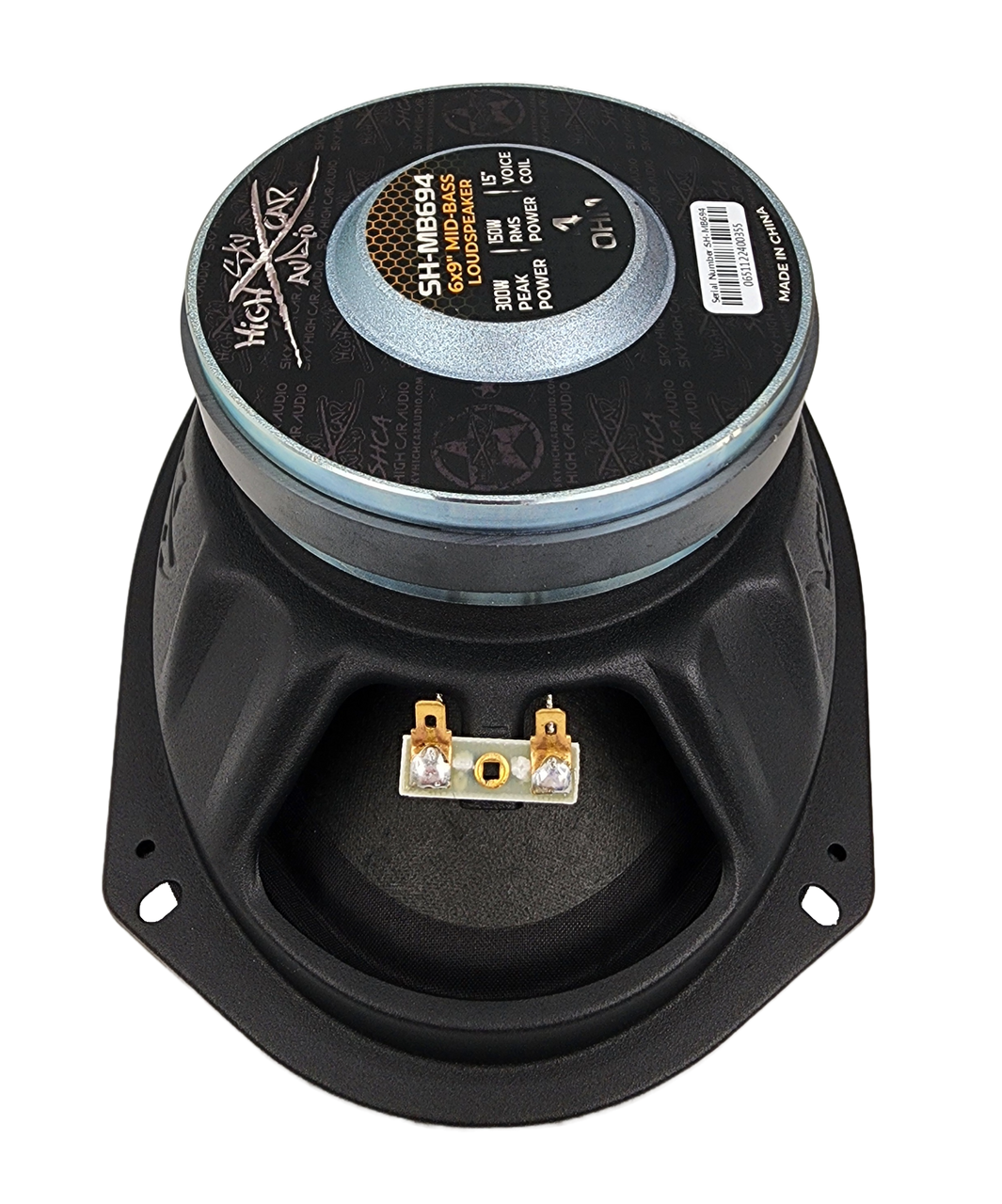 SHCA Pro Audio MB694 6x9" Mid-Bass Loudspeaker with 1.5" Voice Coil (Single) - Audio Sellerz