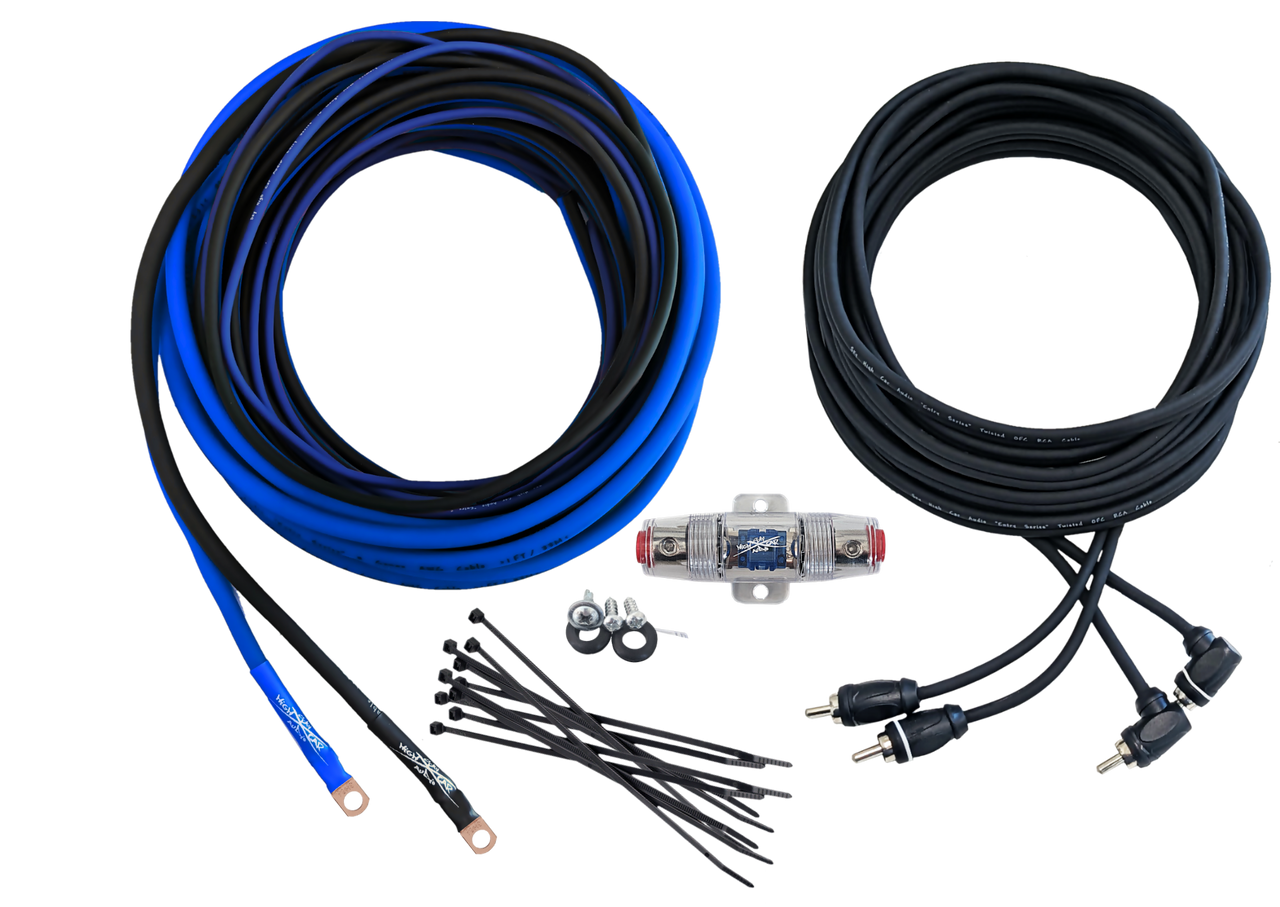 Sky High Car Audio CCA 8 Gauge E-Series Amp Kit - Audio Sellerz