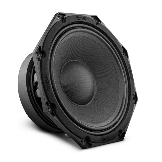 Octagonal 8" Mid-Range Loudspeaker 400 Watts Rms 8-Ohm.