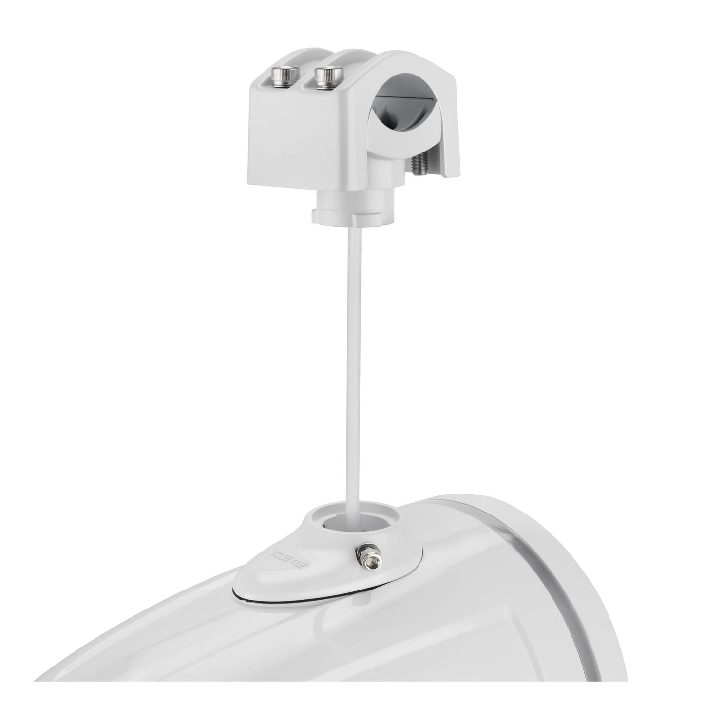 8" NXL-iQ Marine Tower Speaker with Digital LED Lights, Neodymium Magnet, 1" Compression Driver, IP65 Rated, 350W RMS, 4-Ohm.