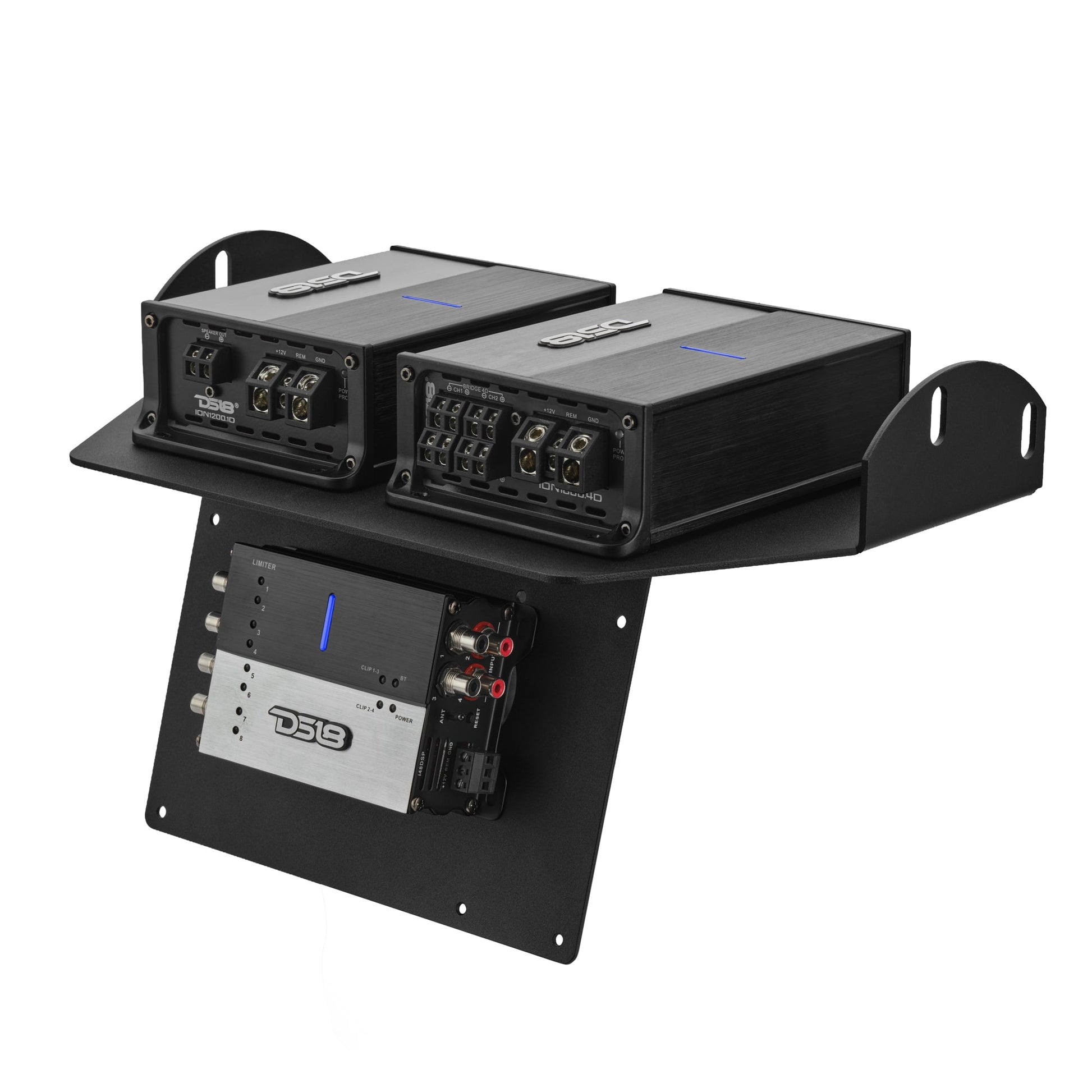 Harley-Davidson Street Glide Amplifier Rack for models 2014–2023.
