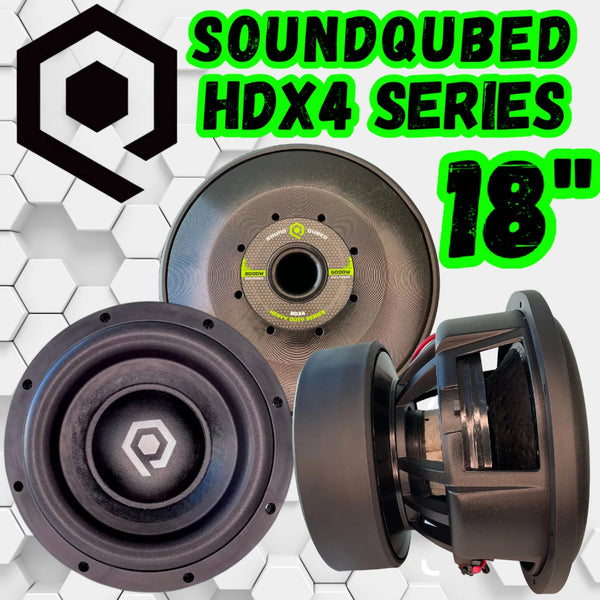 SoundQubed HDX4 18" Subwoofer - Audio Sellerz