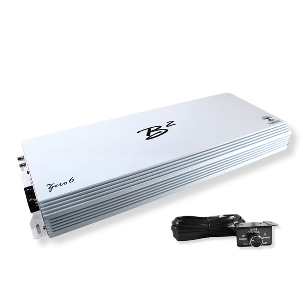 B2 Audio 6K W RMS 1-Ohm Monoblock Class-D Half Bridge Korean ZERO 6 Amplifier.