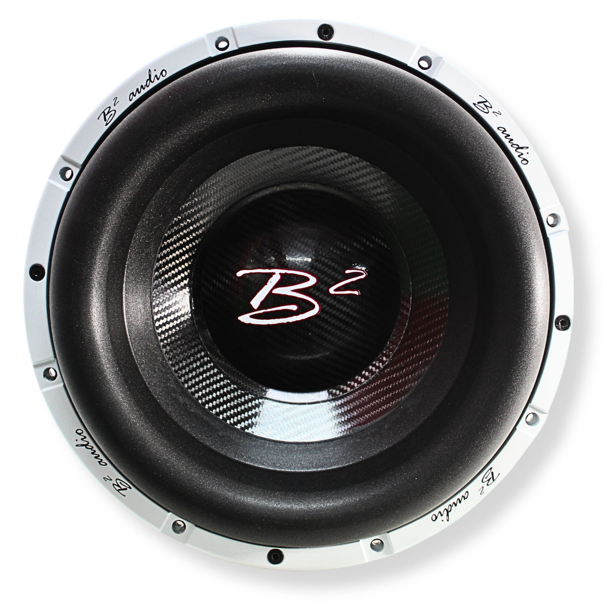 B2 Audio RAGEXL Series V2 12" 3500 Watt RMS Carbon Fiber Cone Dual 1-Ohm 3" Voice Coil Subwoofer.
