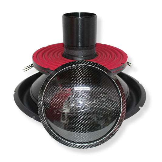 B2 Audio 18" Carbon Fiber Drop In Recone Kit RAMPAGE18-D1-RC Dual 1 Ohm.
