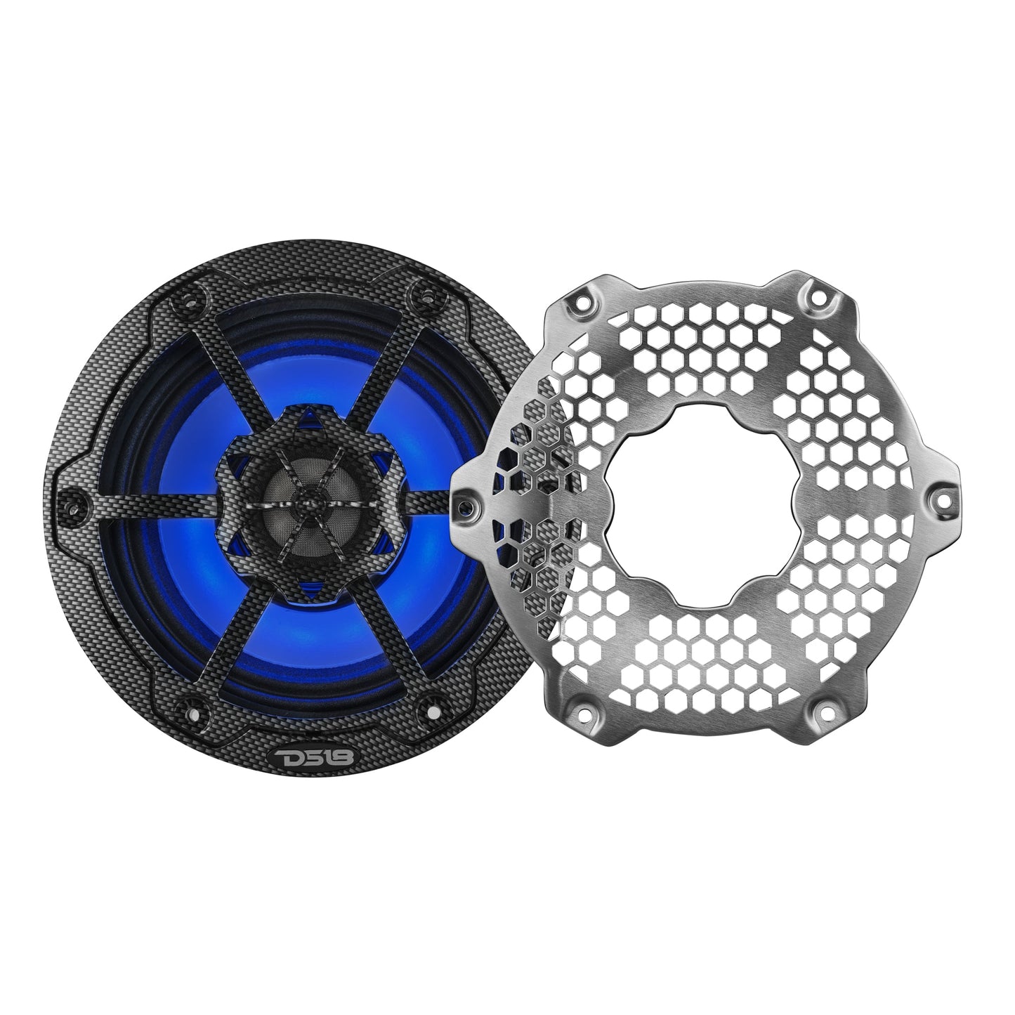 6.5” Marine 2-Way Hybrid Speaker with RGB LED, Compression Driver and - 4 Ohm - CF-6MD - product image 2 - AudioSellerz